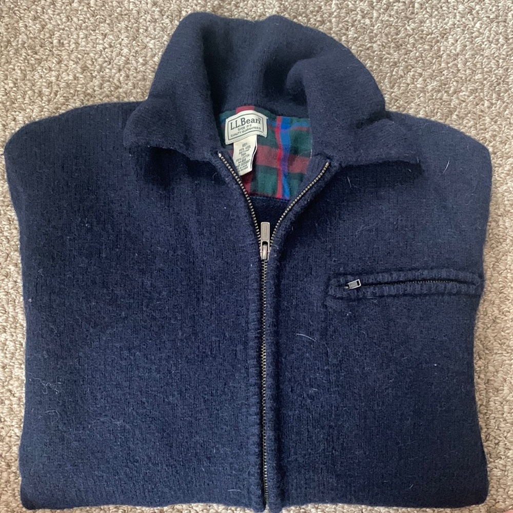 Men's L.L.Bean Classic Ragg Wool Sweater.